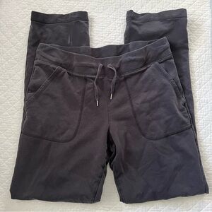 L.L. Bean Ultrasoft Sweats - Straight Leg - Black - XS